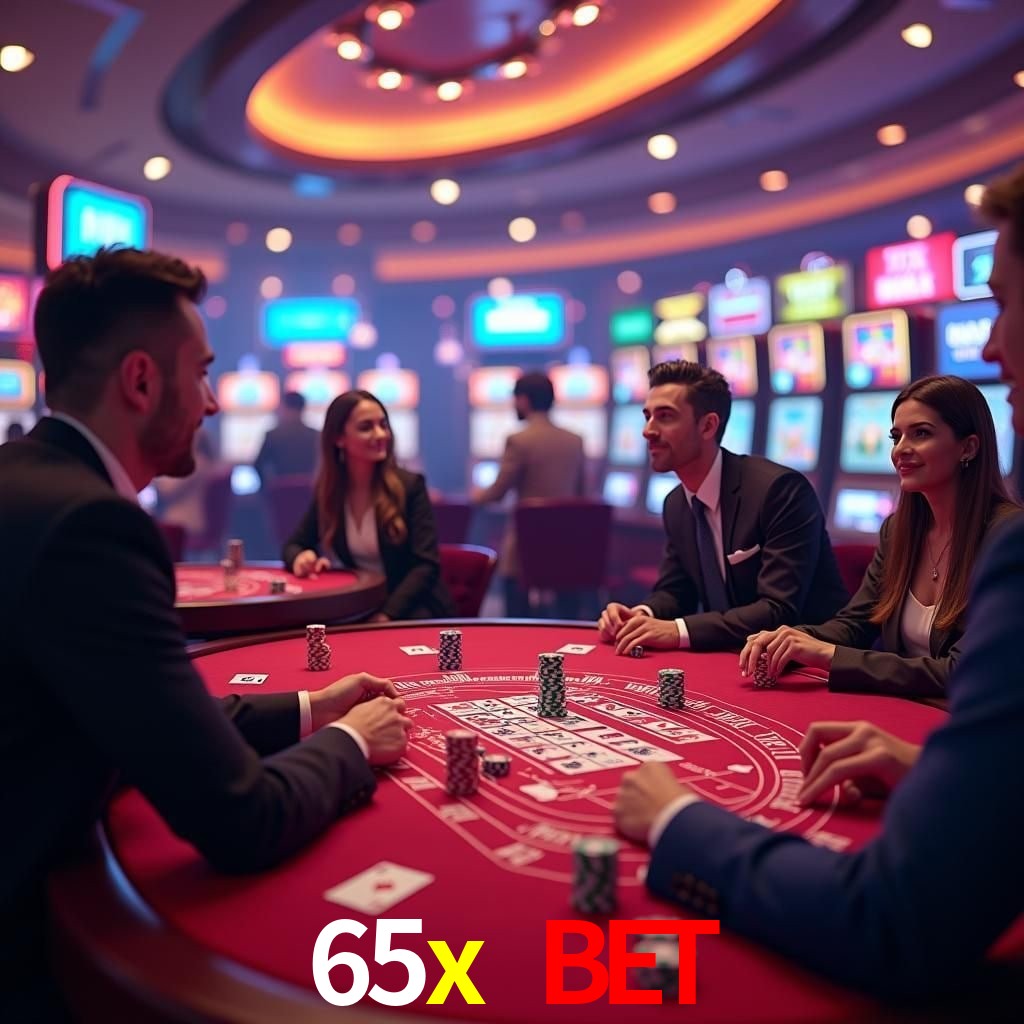 Interface do App 65x bet